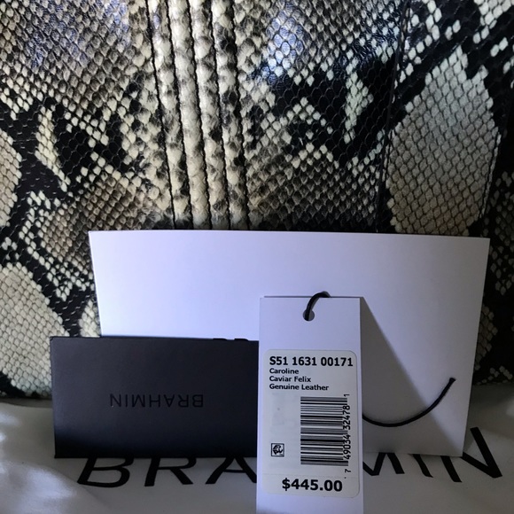 Brahmin Caroline Caviar Felix Genuine Leather - Picture 7 of 10